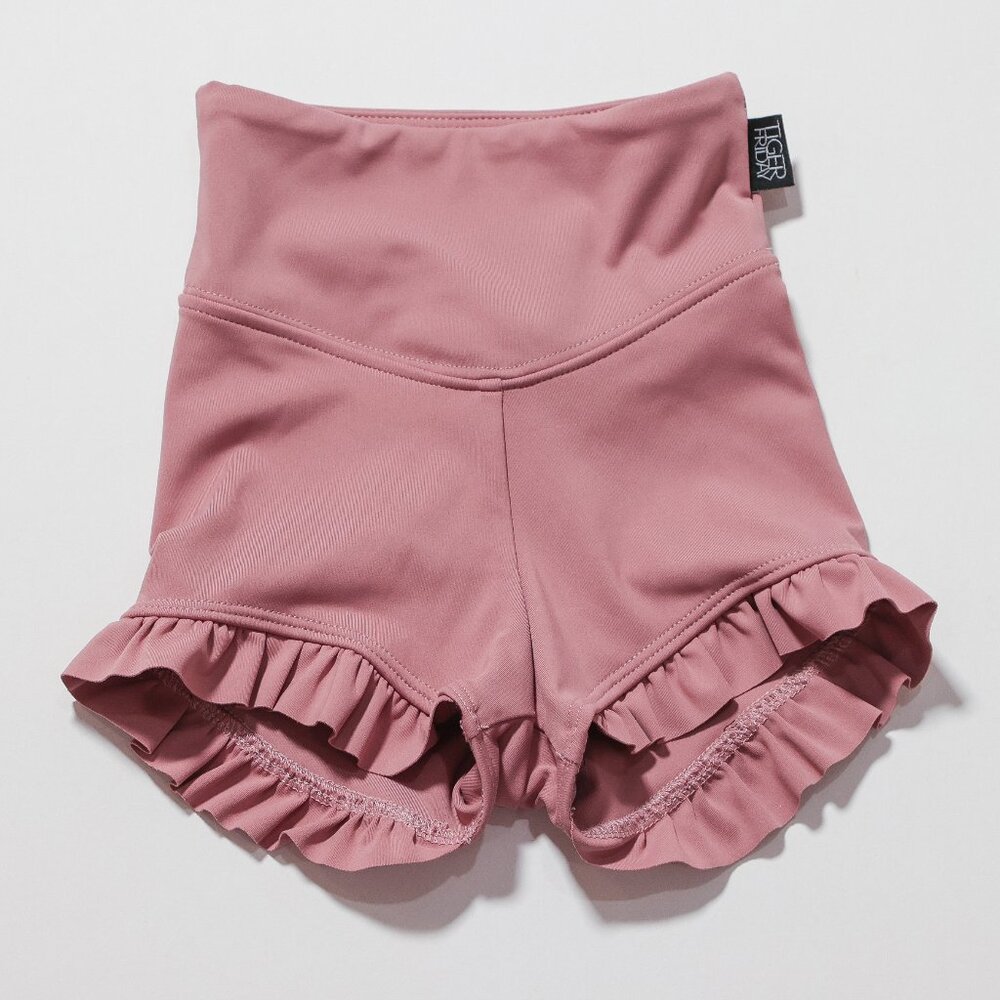 Tiger Friday Filly Bootie Shorts Child Small (5/6) in Pink Champagne